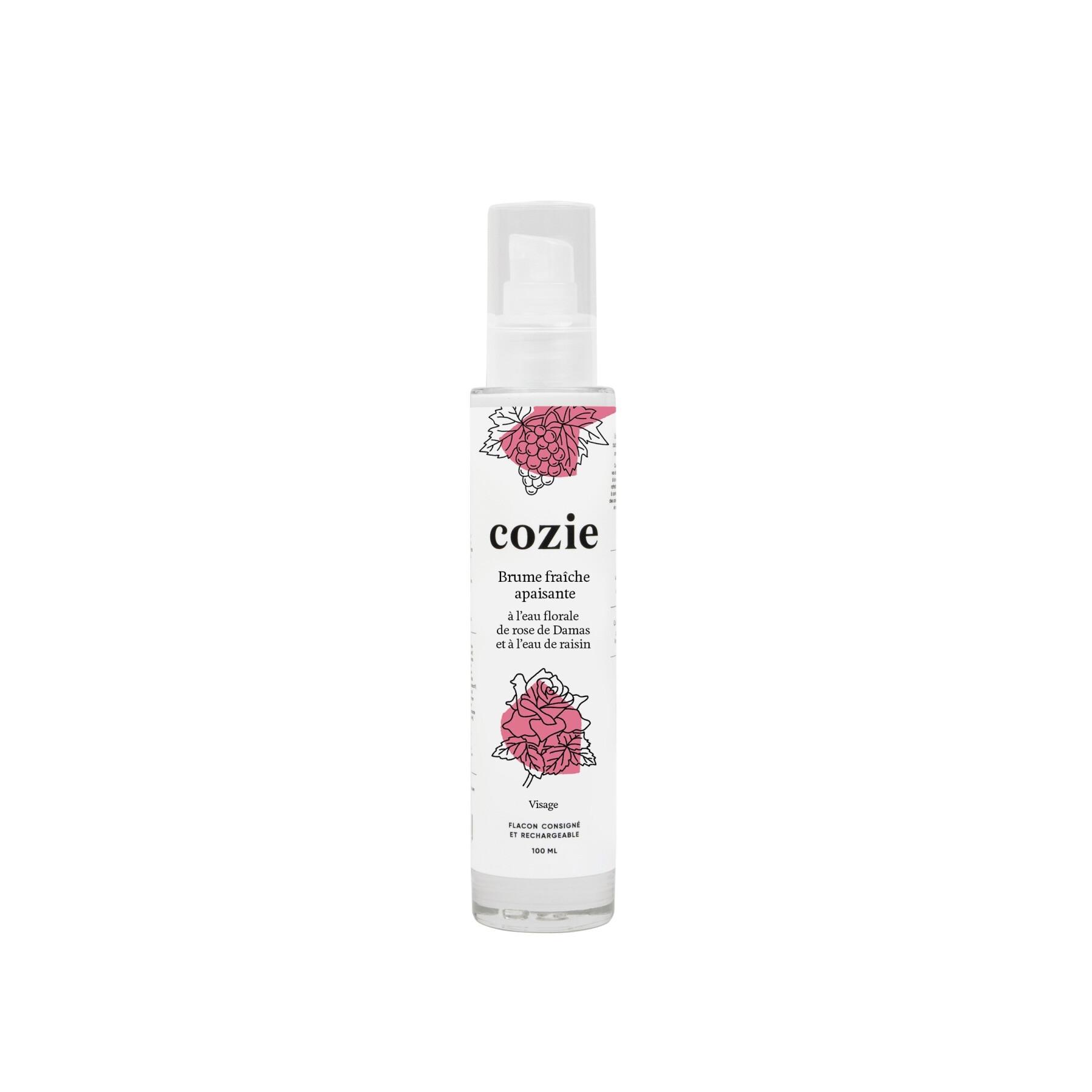 Fresh soothing mist with rose floral water and grape water Cozie 100ml