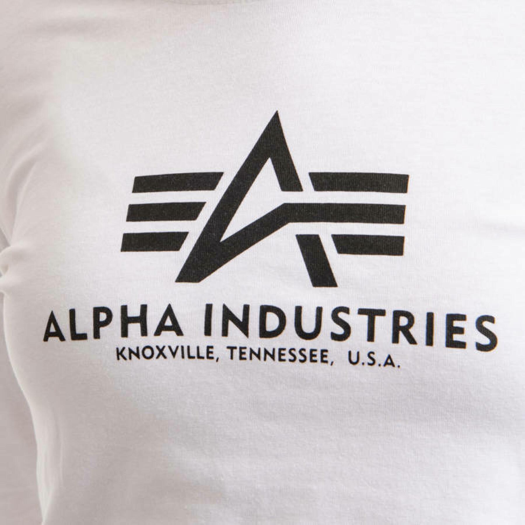 Women's long sleeve crop top Alpha Industries Basic
