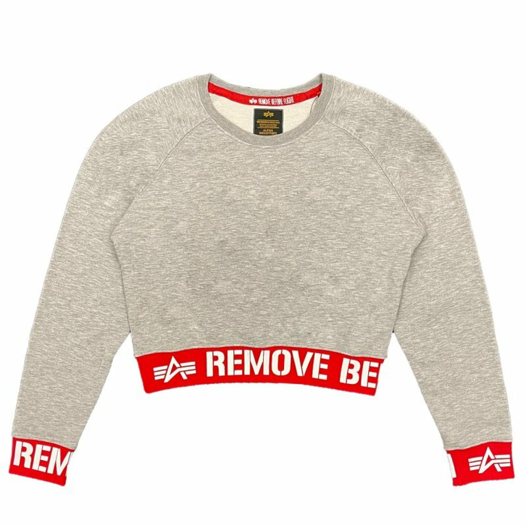 Women's sweatshirt Alpha Industries RBF Cropped