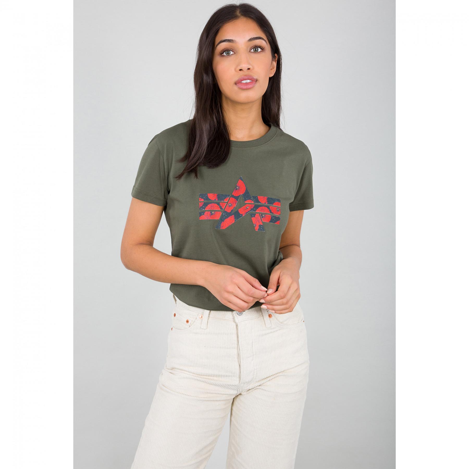 Women's T-shirt Alpha Industries Flock Flower Print