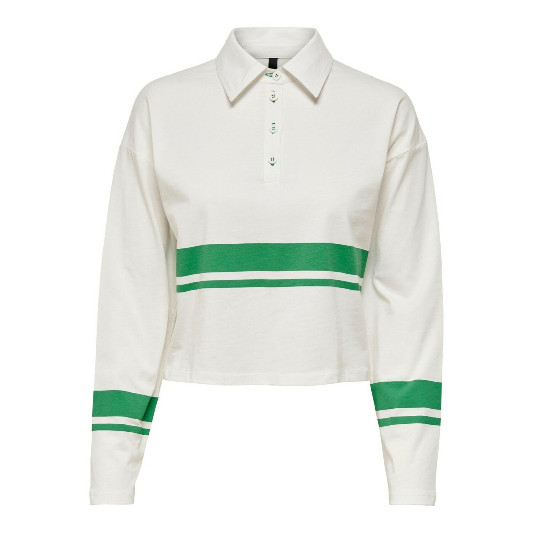 Women's long sleeve polo shirt Only onllima