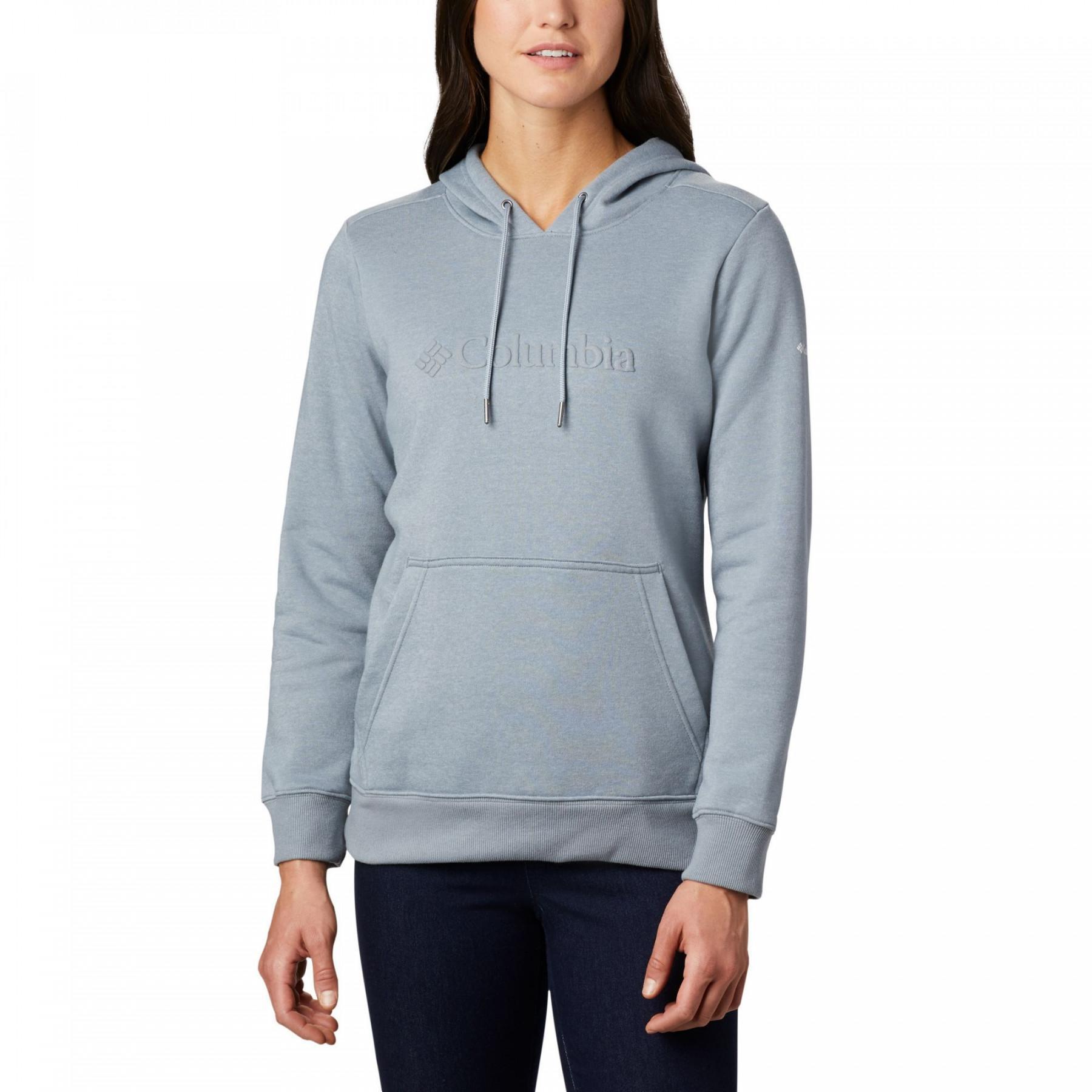 Women's hooded sweatshirt Columbia Logo