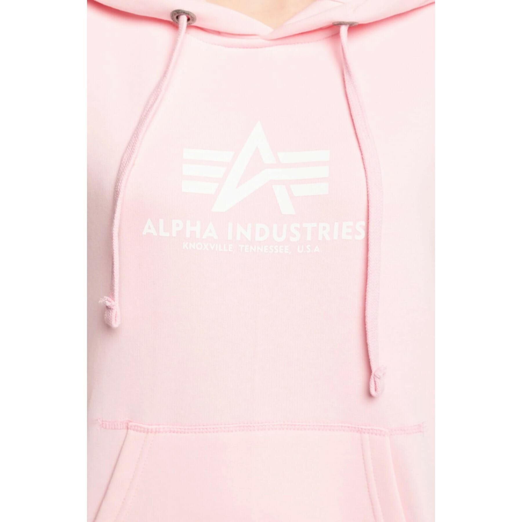 Sweat hoodie woman Alpha Industries New Basic