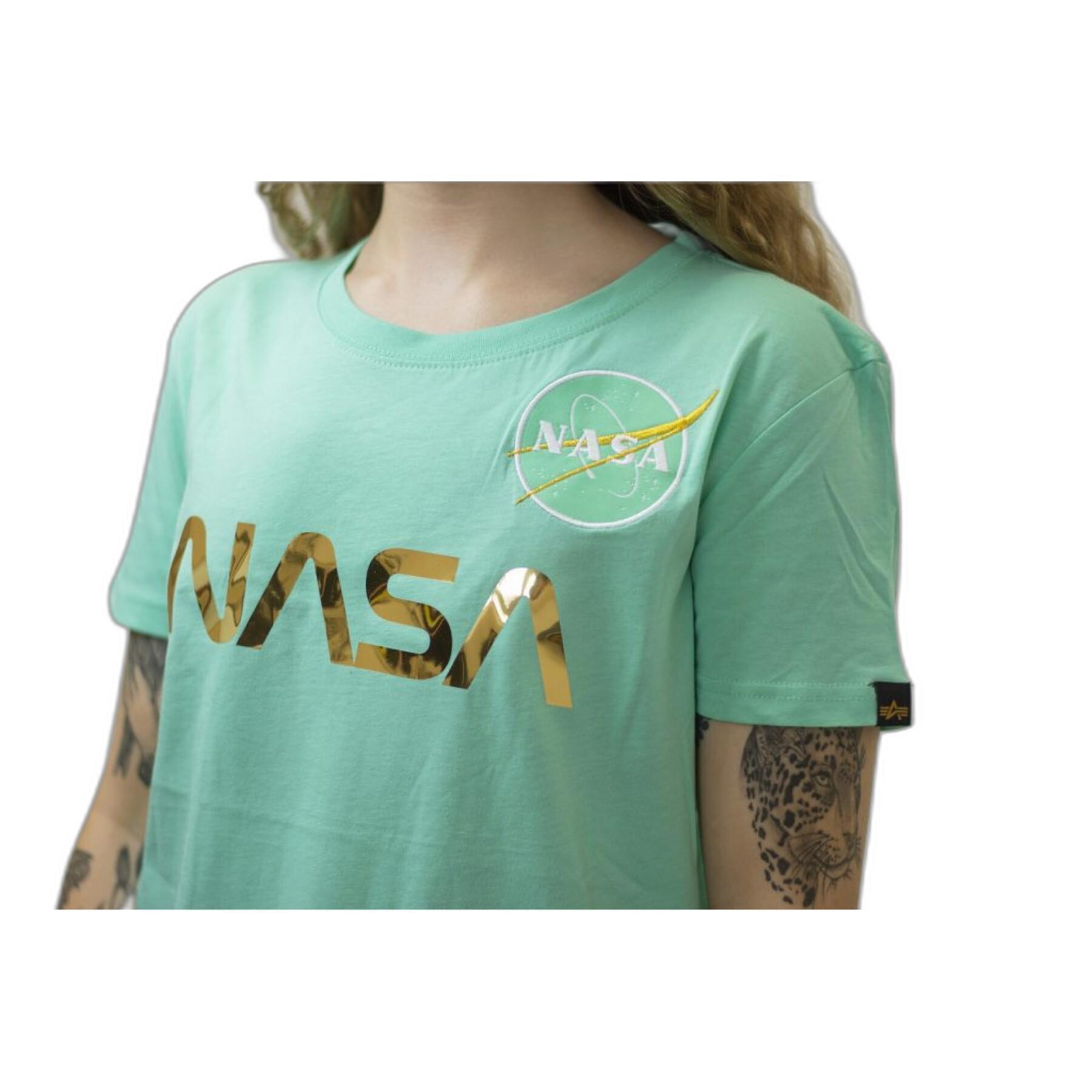 Women's T-shirt Alpha Industries NASA PM