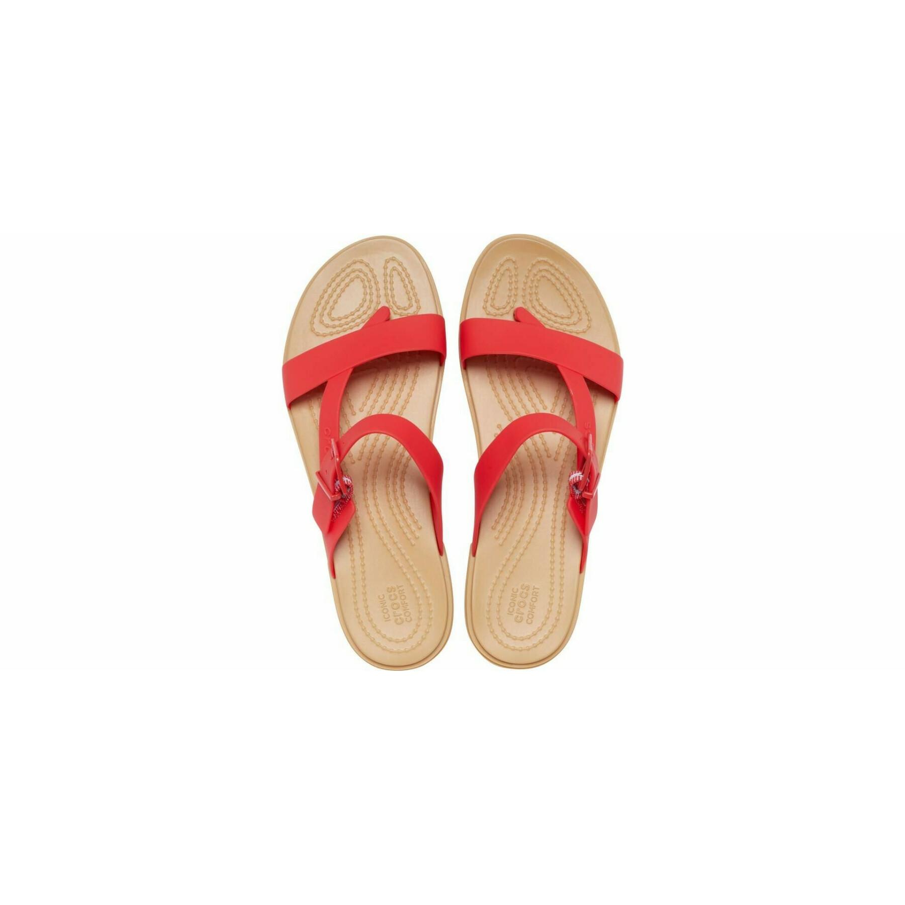 Women's sandals Crocs tulum toe post