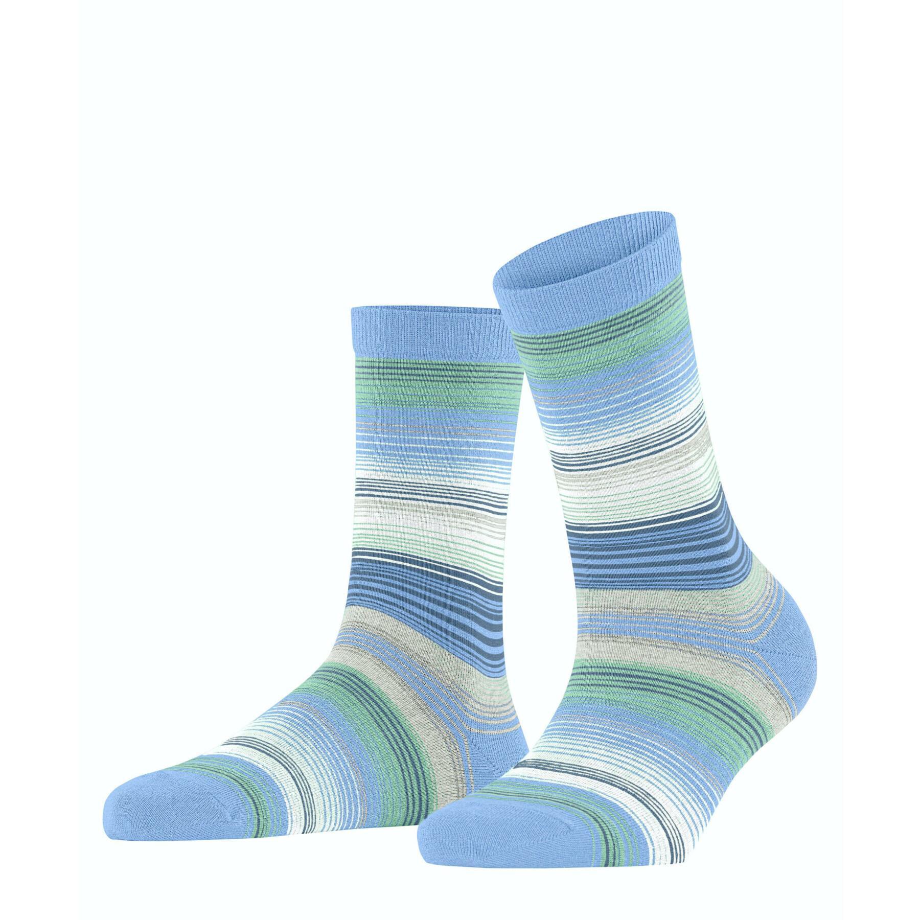 Women's socks Burlington Stripe