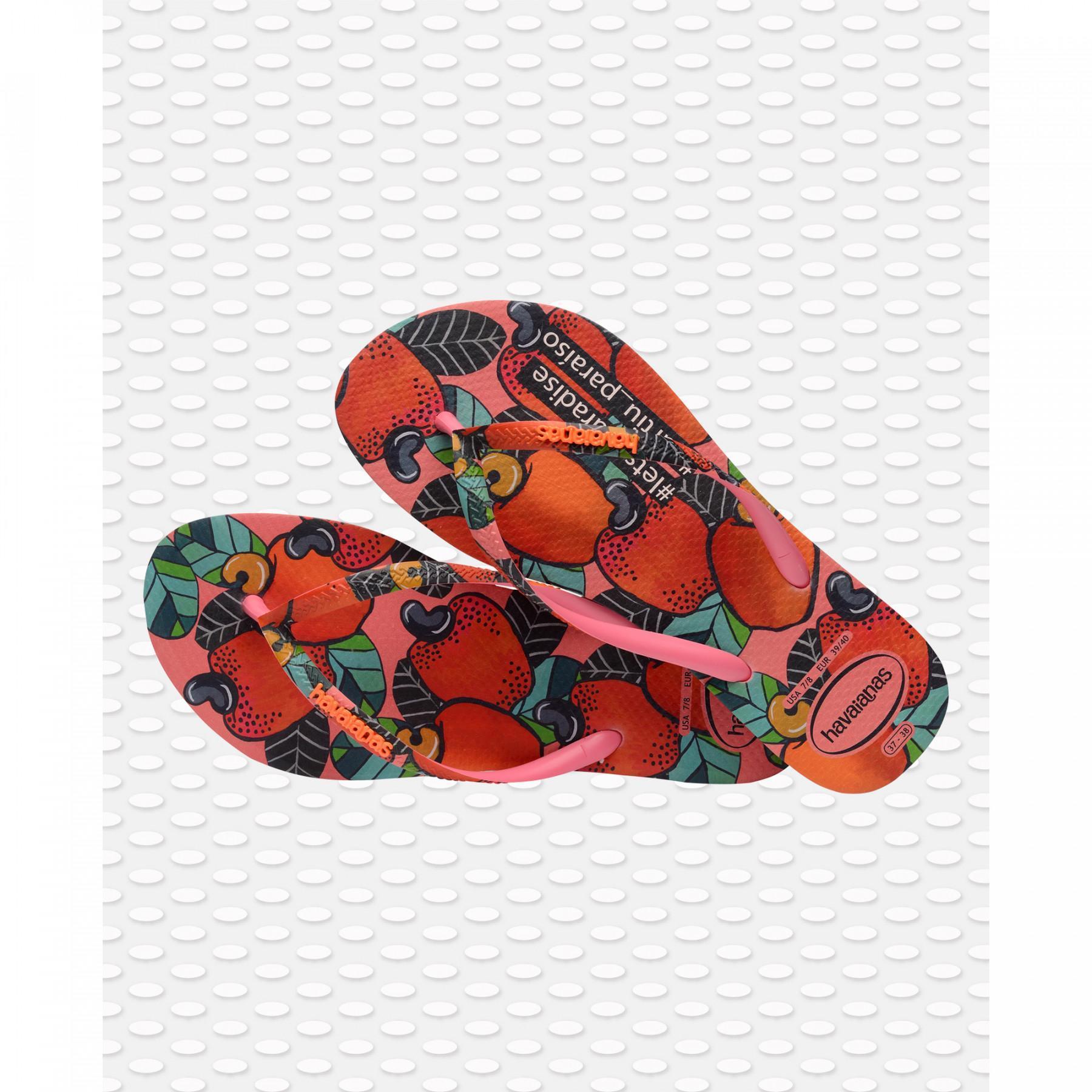 Women's flip-flops Havaianas Slim Summer
