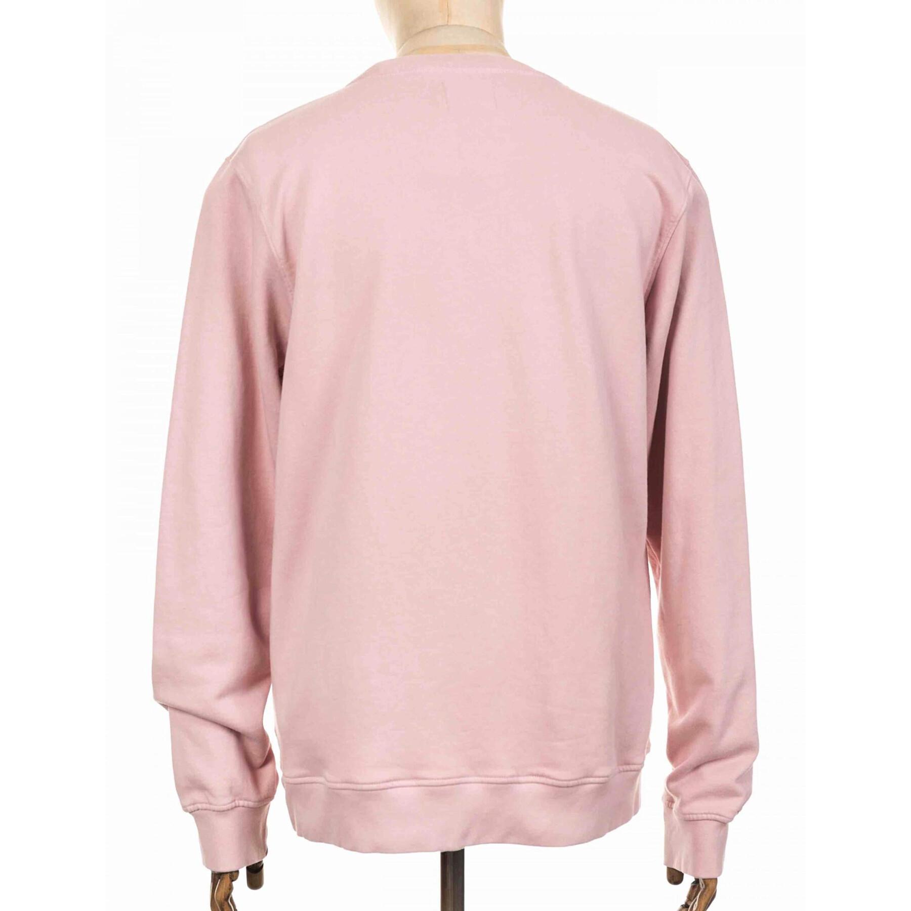 Sweatshirt round neck Colorful Standard Classic Organic faded pink
