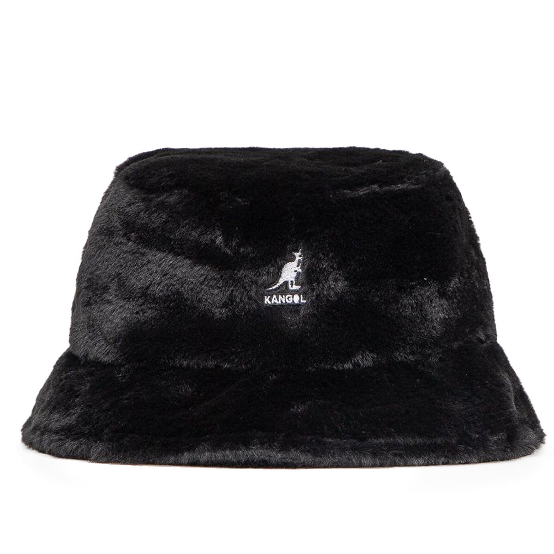 Kangol women's faux fur bucket hat