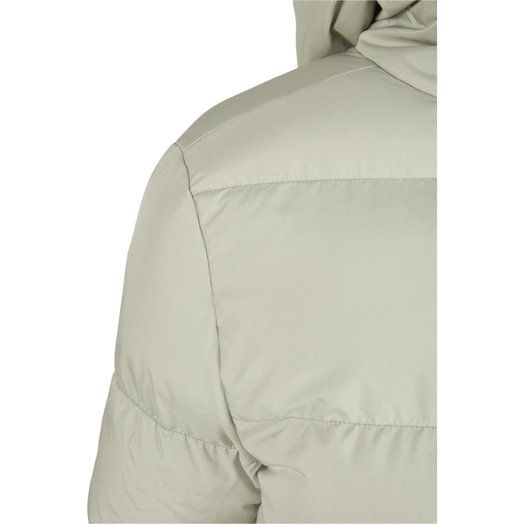 Women's jacket Urban Classics hooded puffer- large sizes