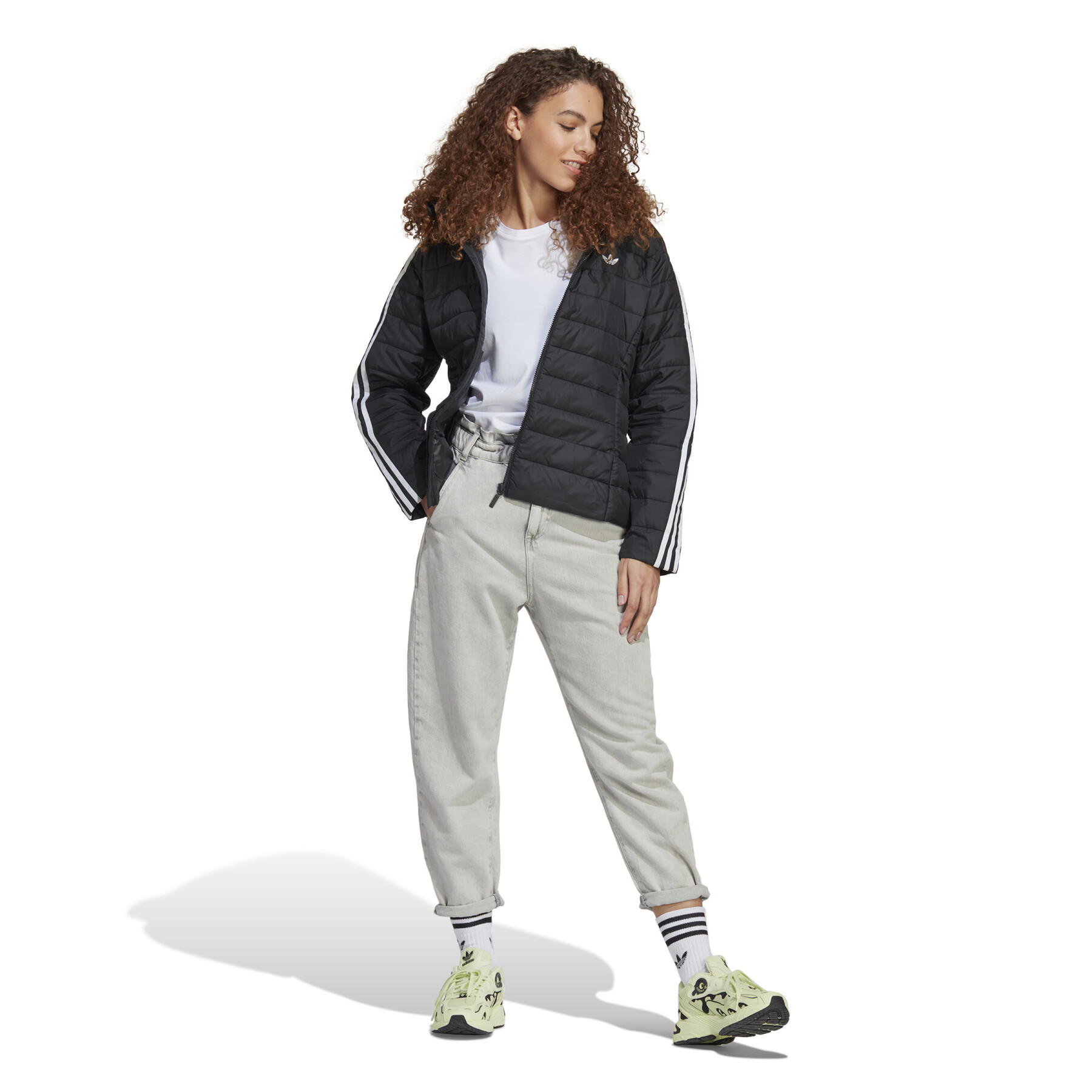 Women's hooded jacket adidas Originals slim Premium