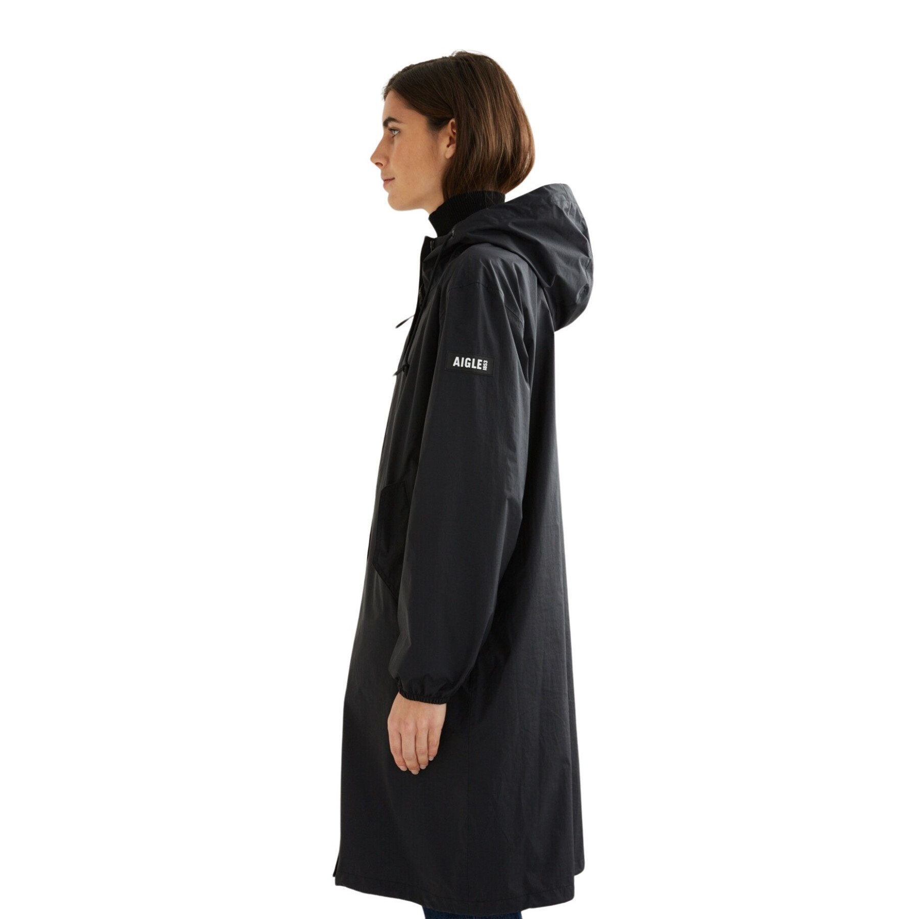 Women's hooded waterproof jacket Aigle MTD