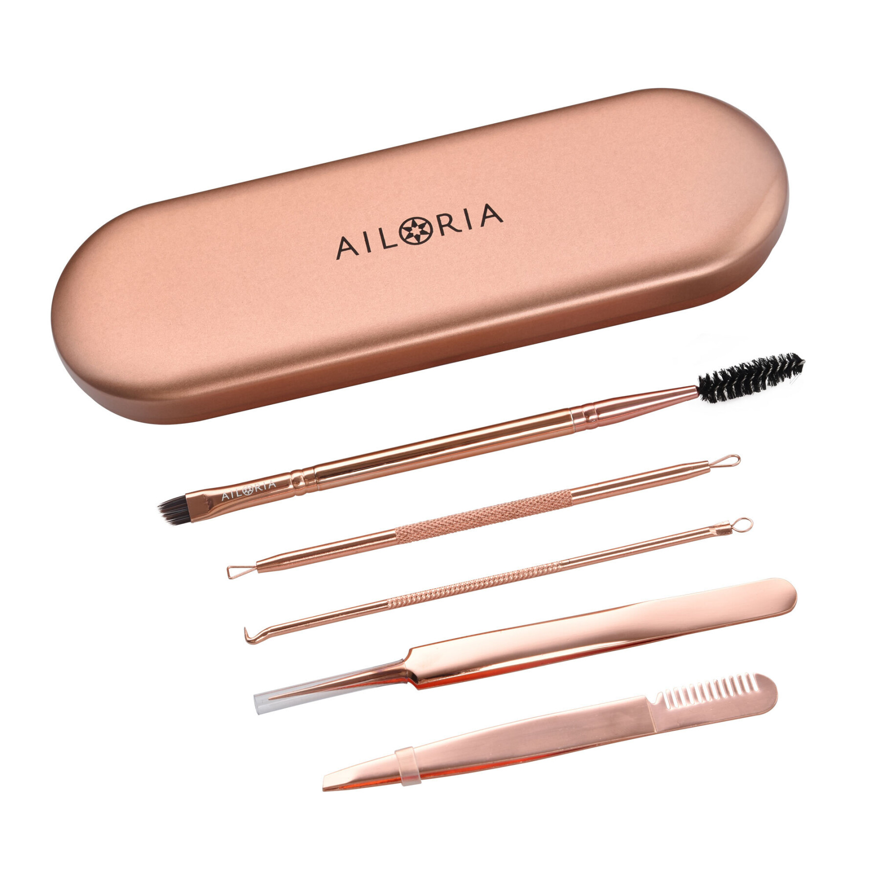 Eyebrow care and blackhead removal tool set Ailoria Pure Pro