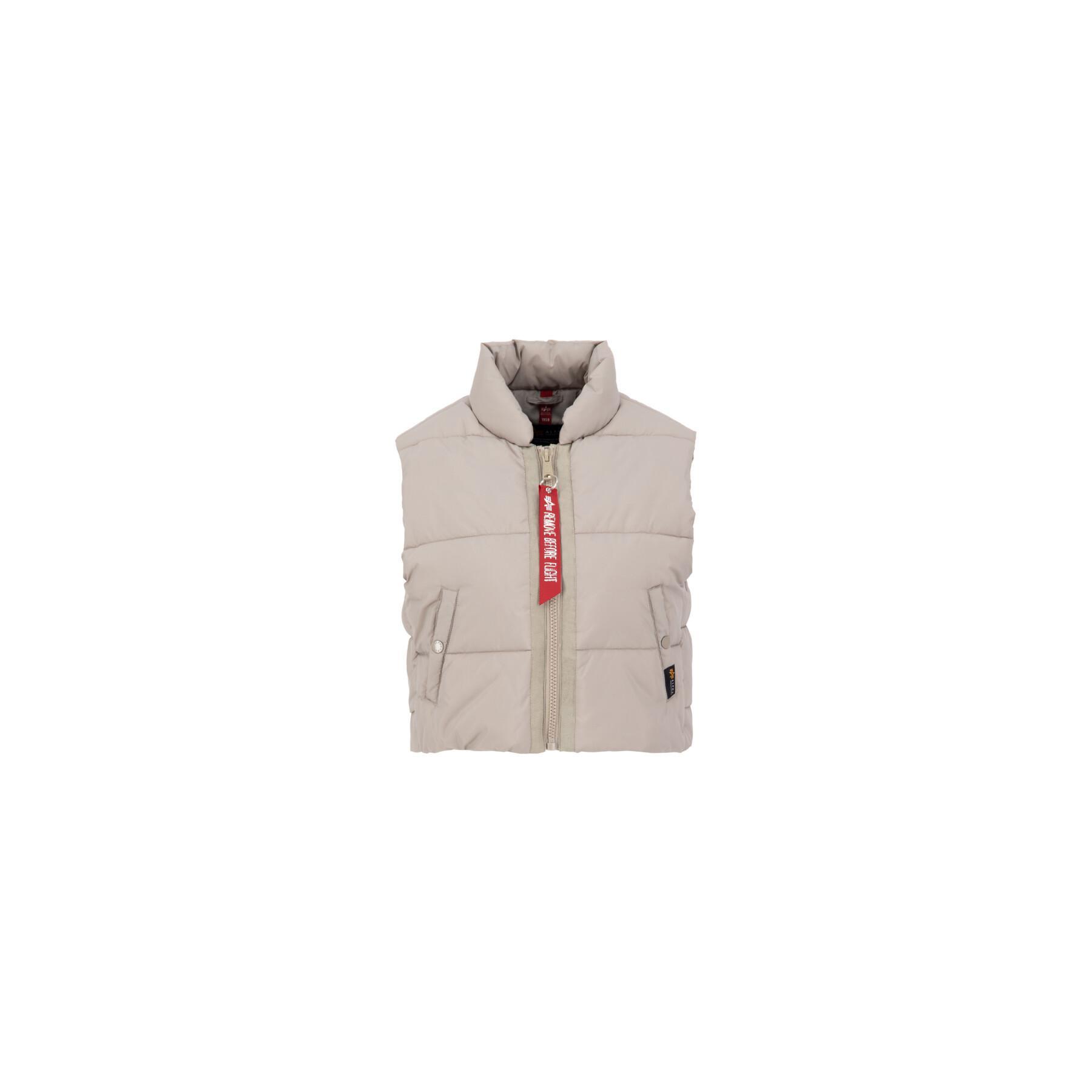 Cropped Puffer Jacket Alpha Industries