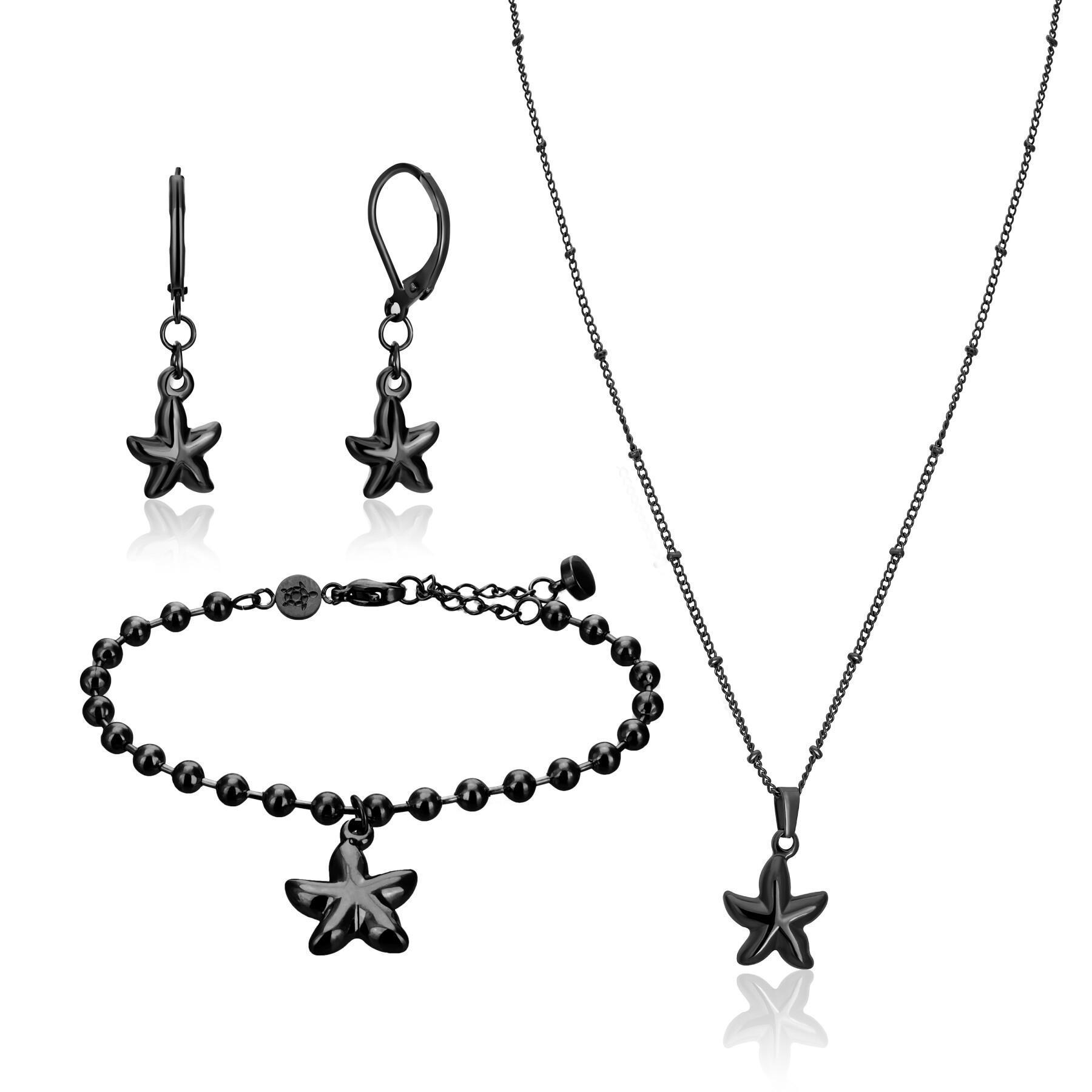 Necklace, bracelet and earrings set Amelia Parker Serene
