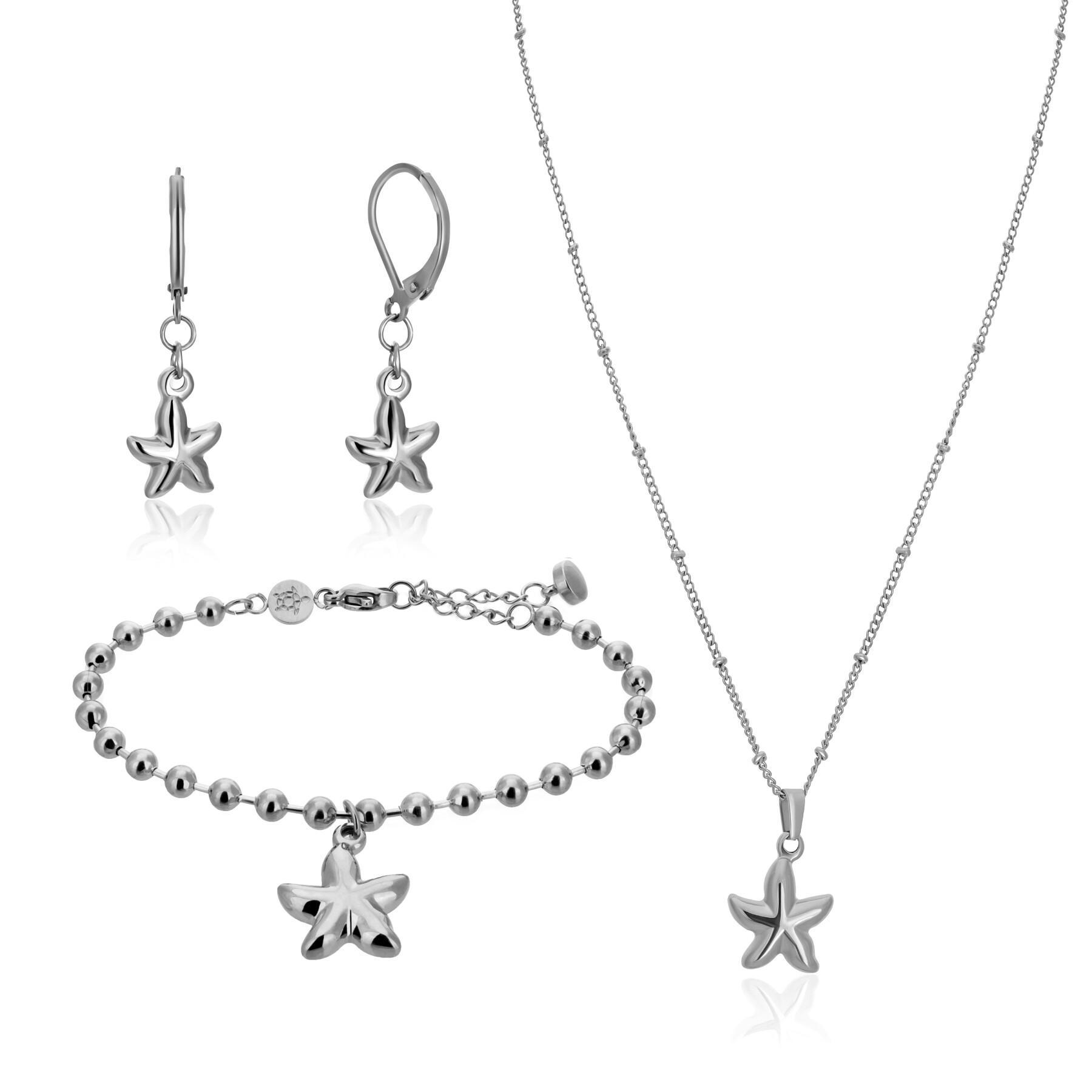 Necklace, bracelet and earrings set Amelia Parker Serene