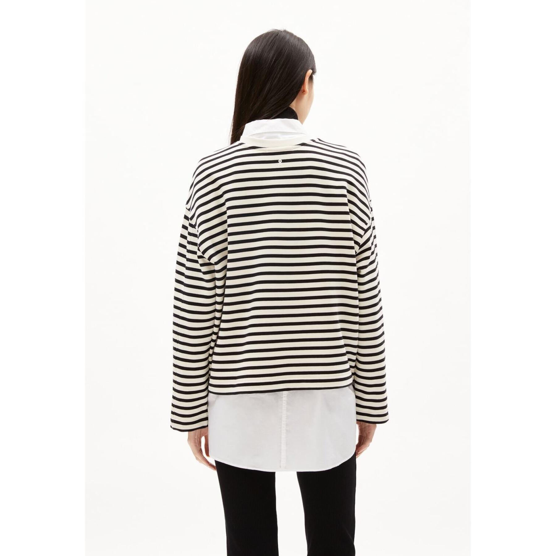 Women's striped sweatshirt ARMEDANGELS Frankaa