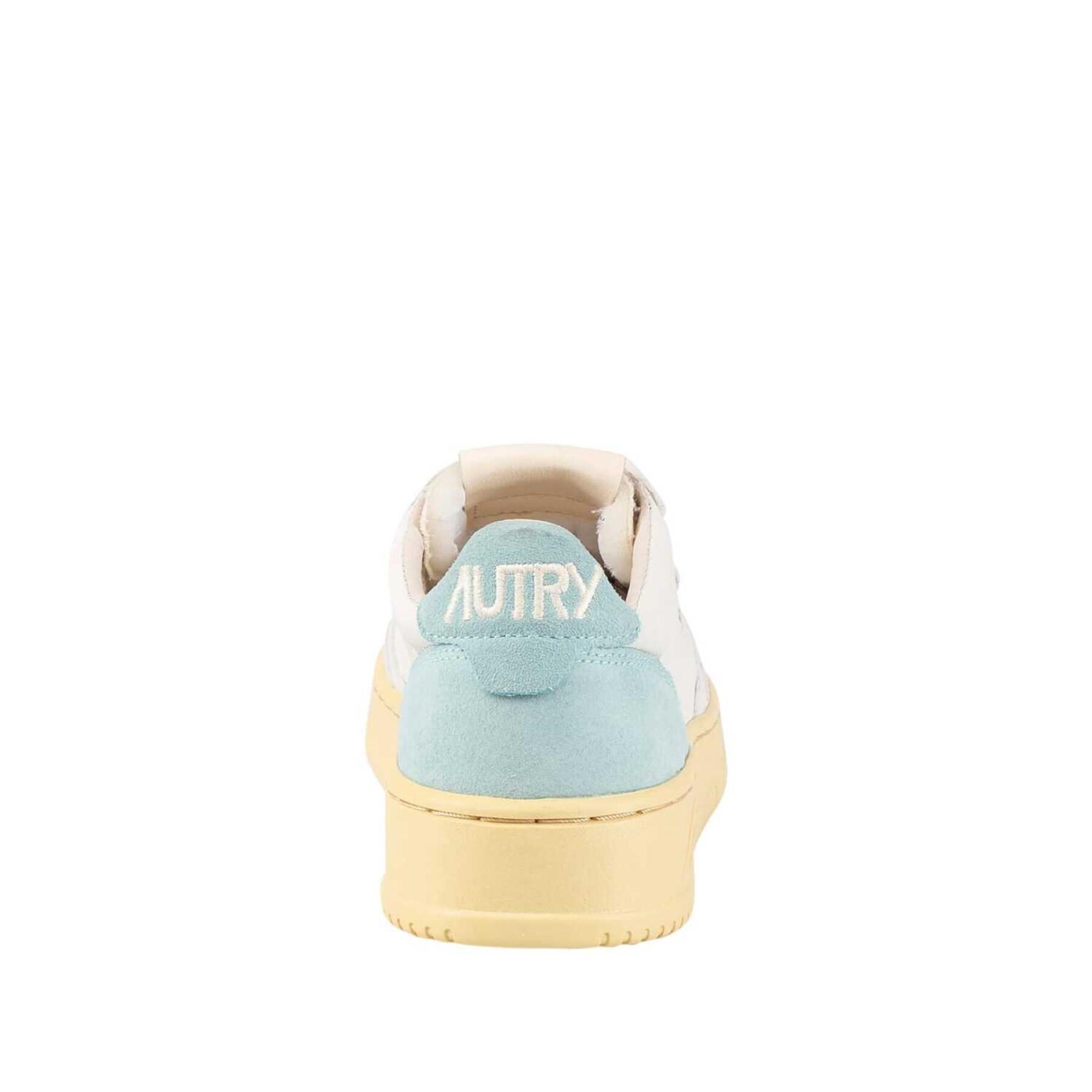 Women's suede and leather sneakers Autry Medalist SL02