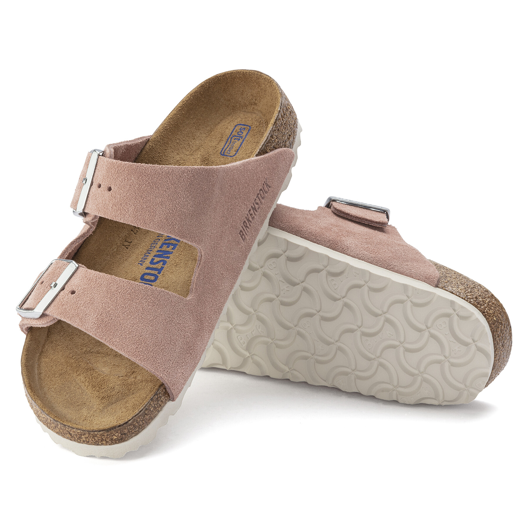 Women's sandals Birkenstock Arizona Soft Footbed Suede Leather