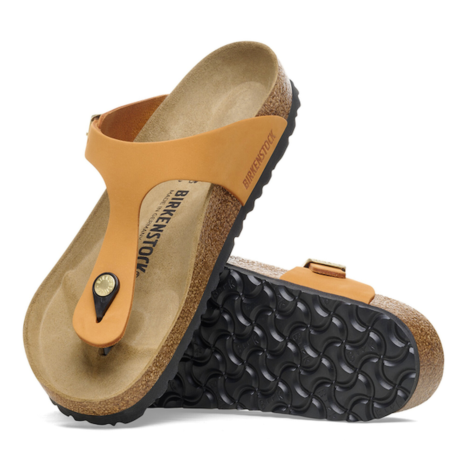 Women's sandals Birkenstock Gizeh Nubuck Leather