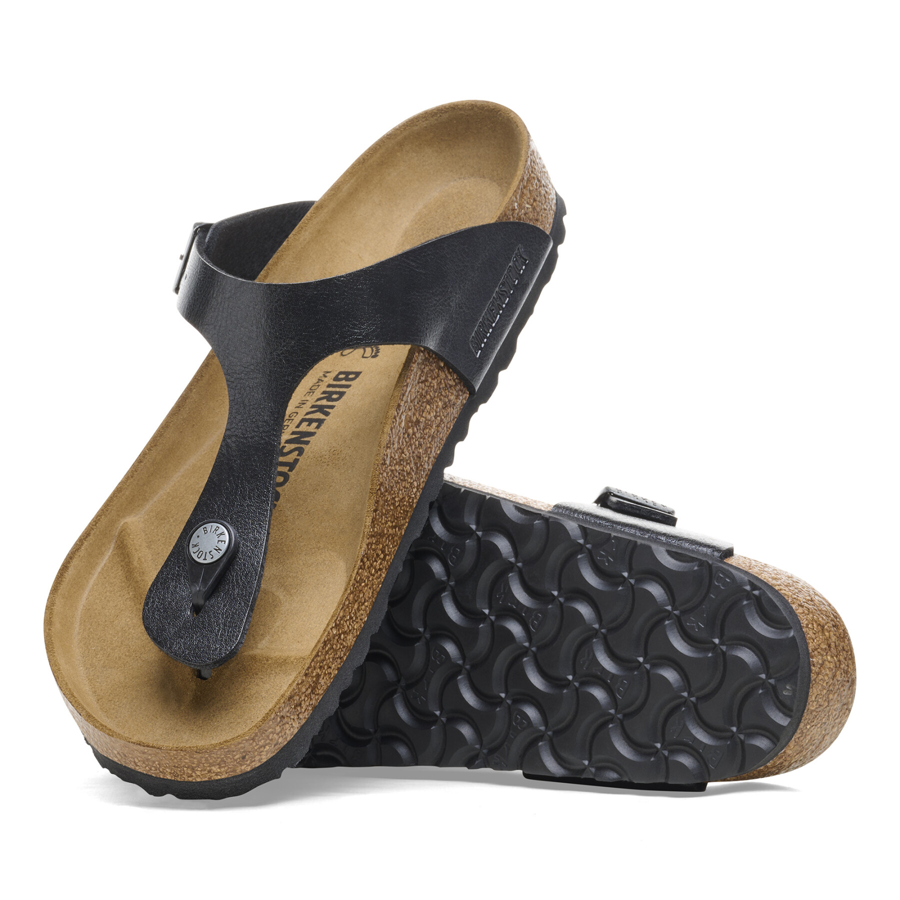 Women's narrow sandals Birkenstock Gizeh Birko-Flor