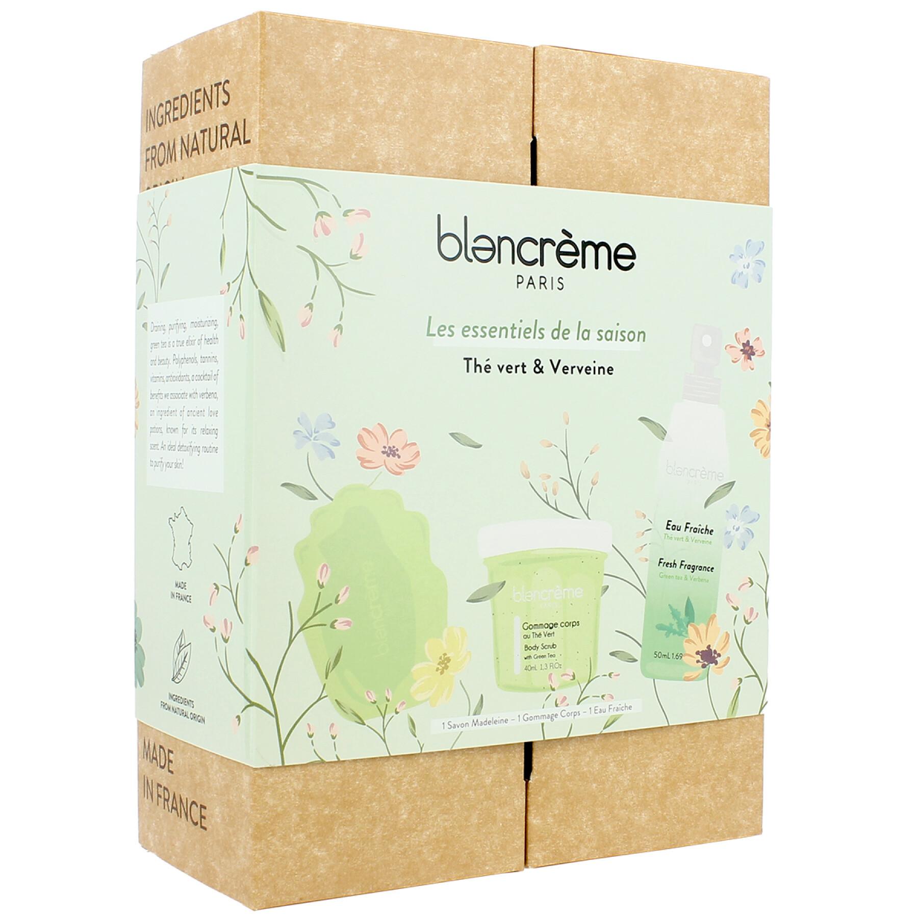 Garden care set - body trio - vervain & green tea Blancreme