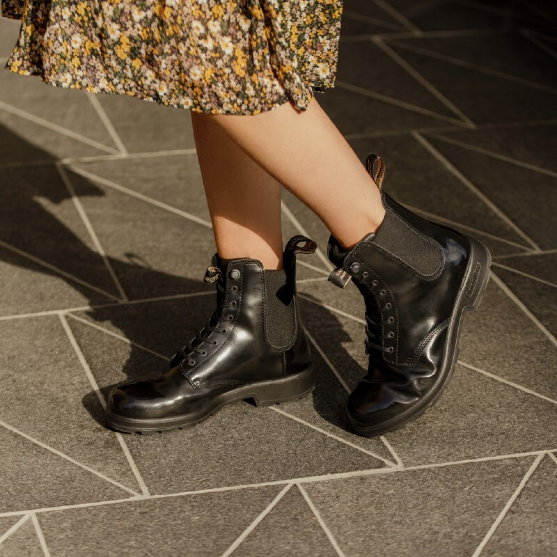 Women's elastic lace-up boots Blundstone Original