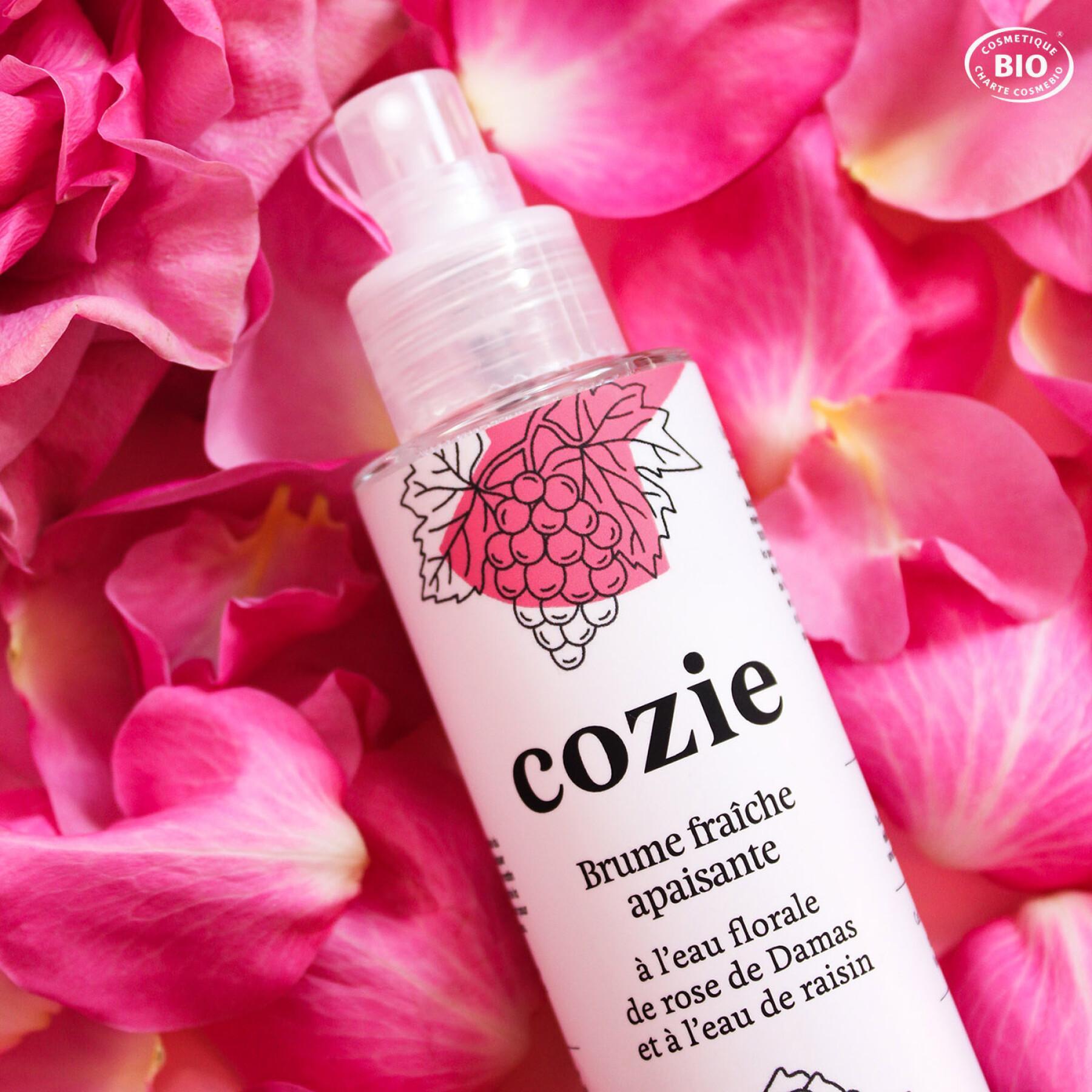 Fresh soothing mist with rose floral water and grape water Cozie 100ml