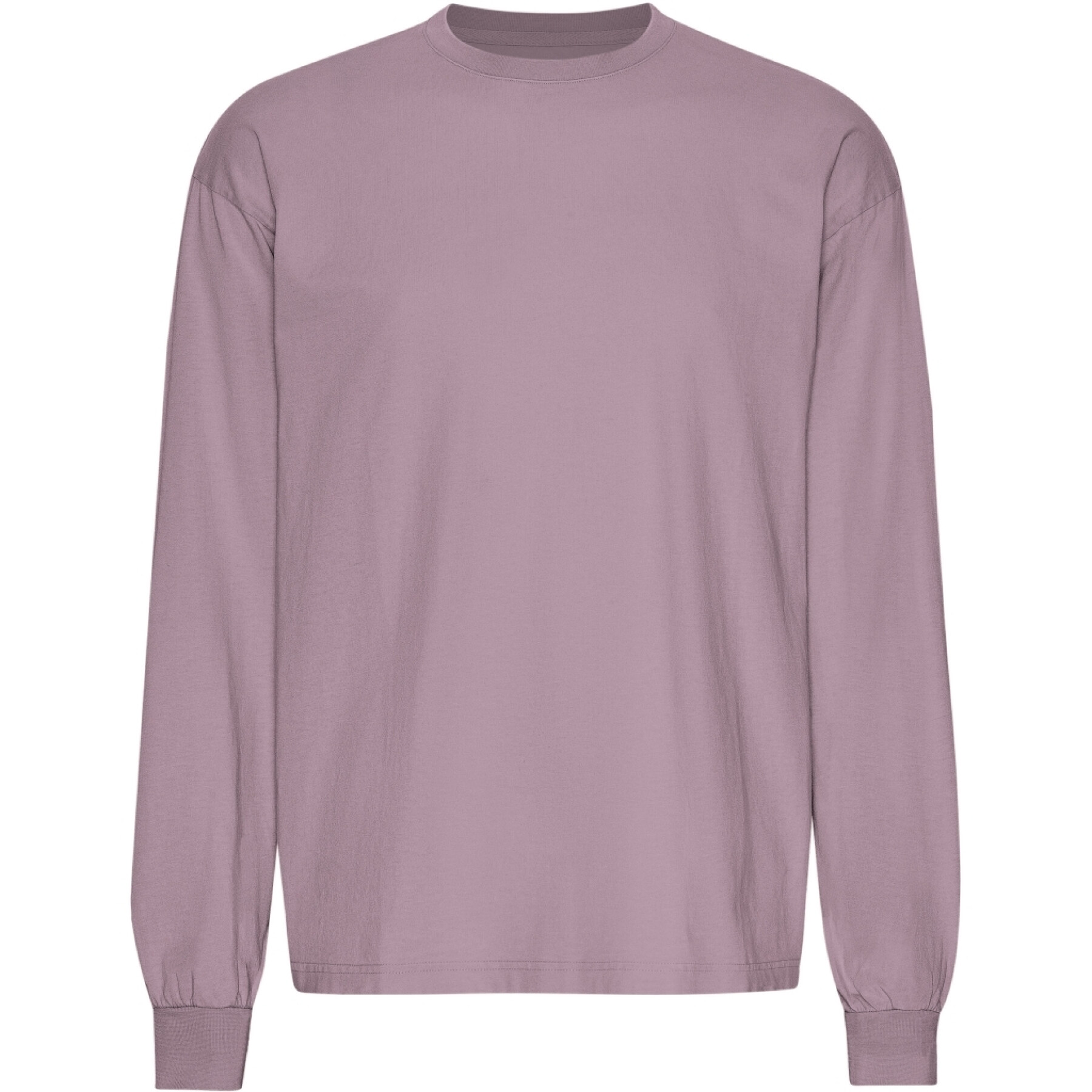 Oversized long-sleeve T-shirt Colorful Standard Organic Pearly Purple