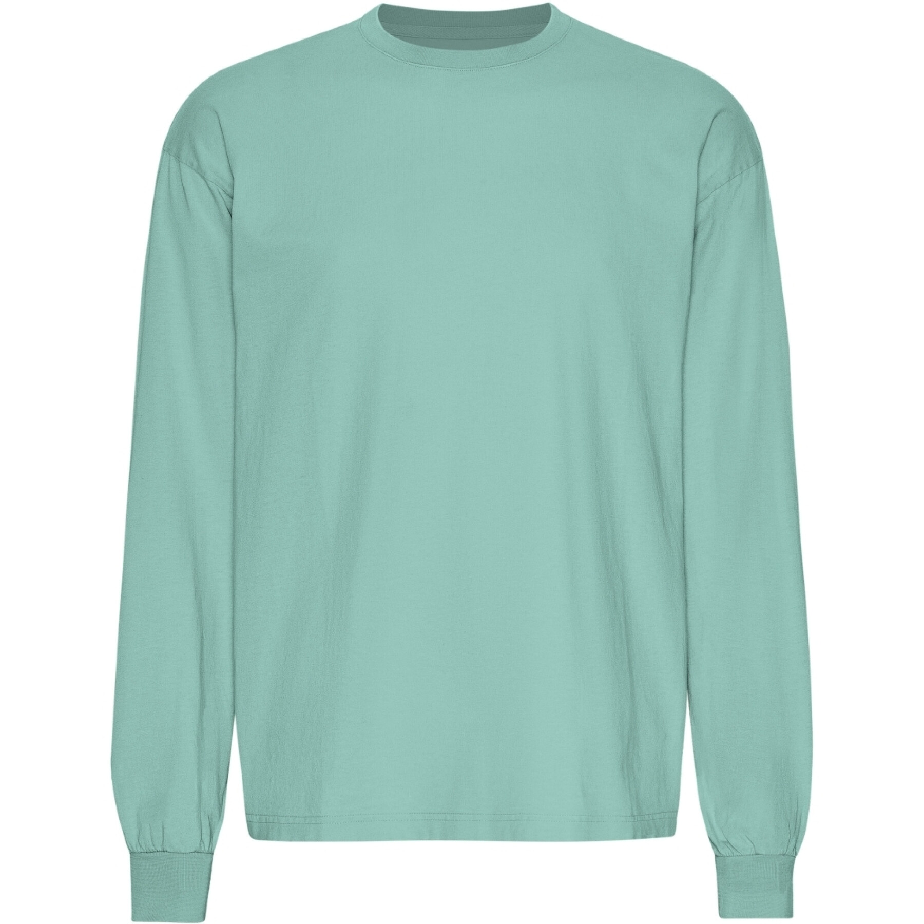 Oversized long-sleeve T-shirt Colorful Standard Organic Seafoam Green