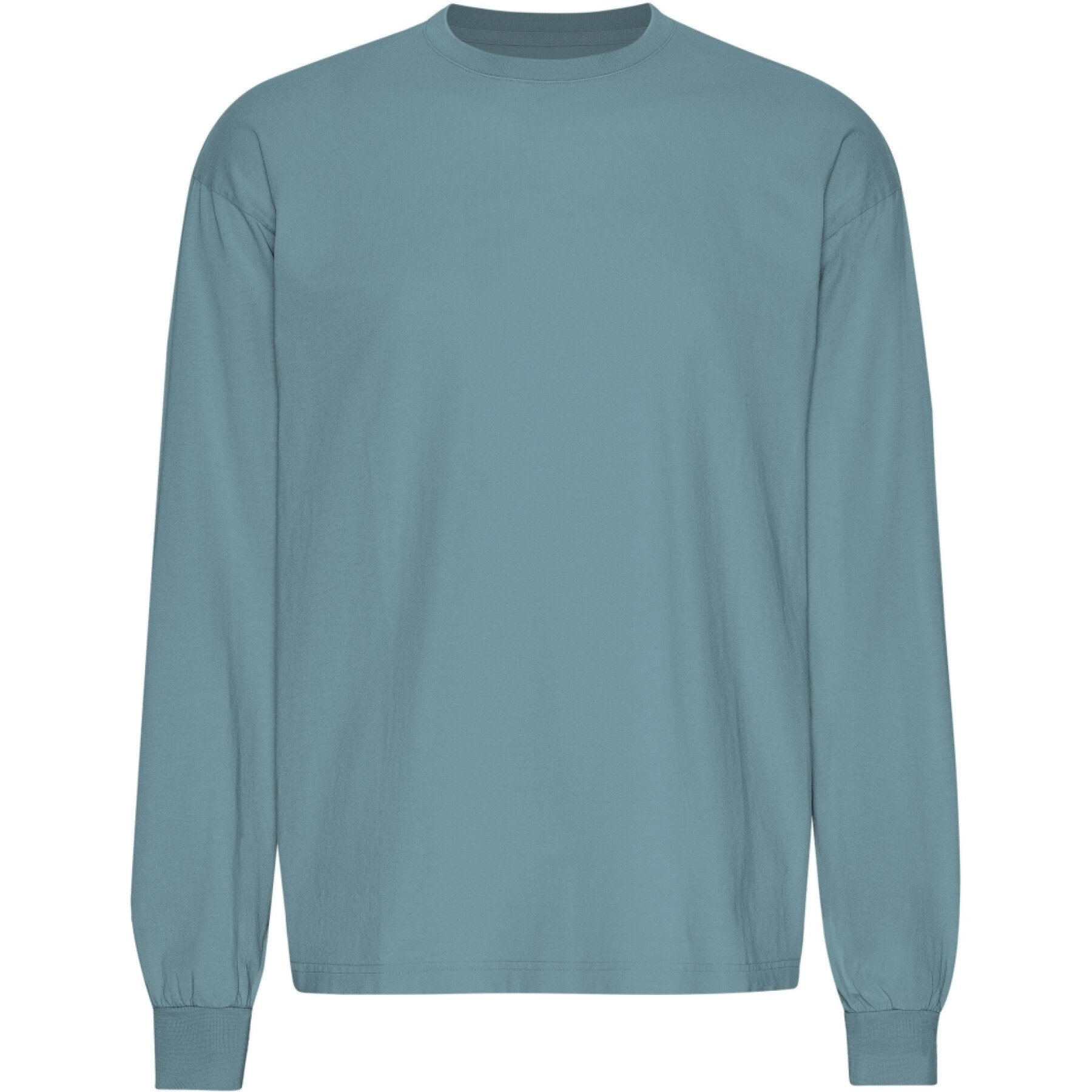 Oversized long-sleeve T-shirt Colorful Standard Organic Stone Blue