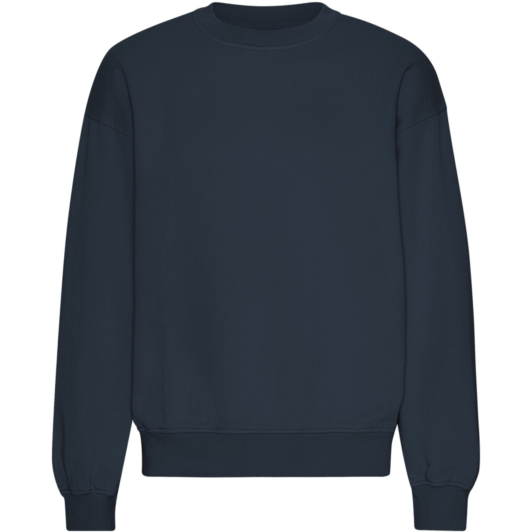 Oversized round-neck sweatshirt Colorful Standard Organic Marine Blue