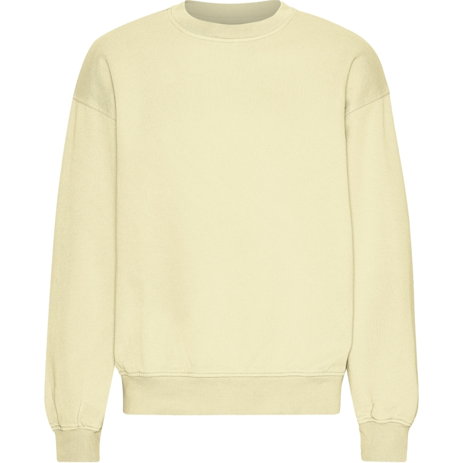 Oversized round-neck sweatshirt Colorful Standard Organic Soft Yellow
