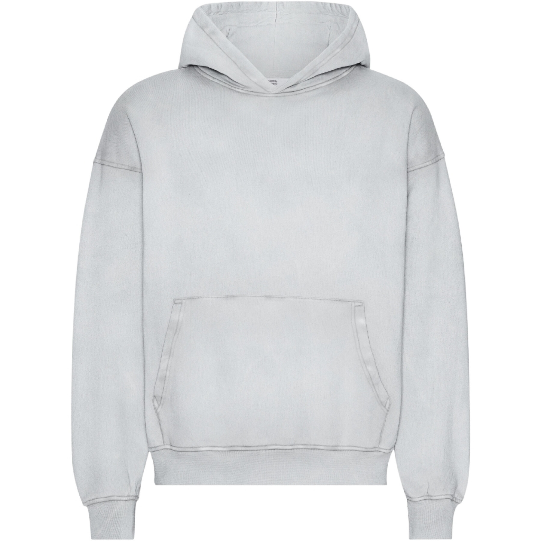 Oversized hooded sweatshirt Colorful Standard Organic Faded Grey