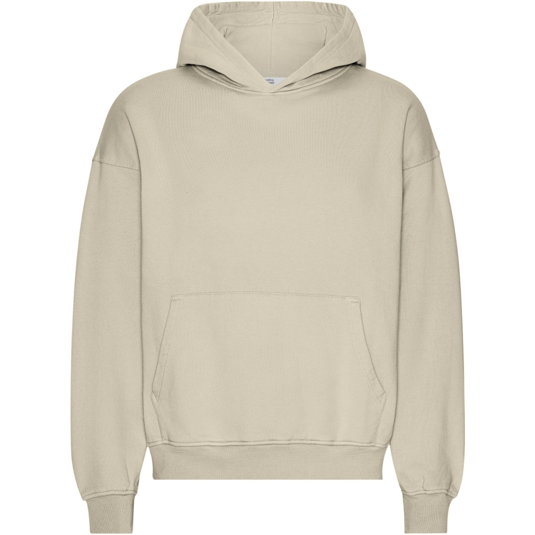 Oversized hooded sweatshirt Colorful Standard Organic Oyster Grey
