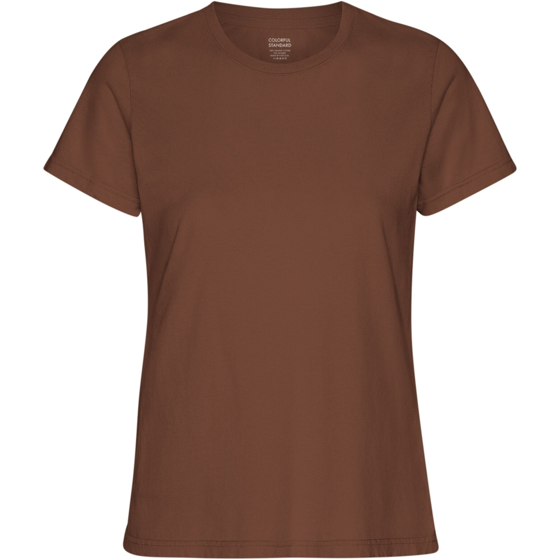 Women's T-shirt Colorful Standard Light Organic Cinnamon Brown