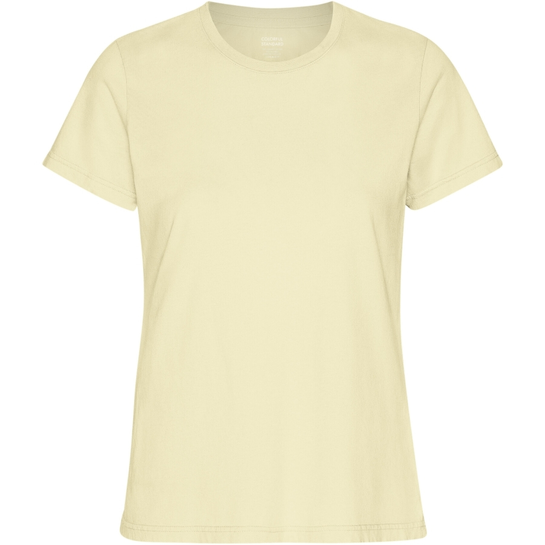 Women's T-shirt Colorful Standard Light Organic Soft Yellow