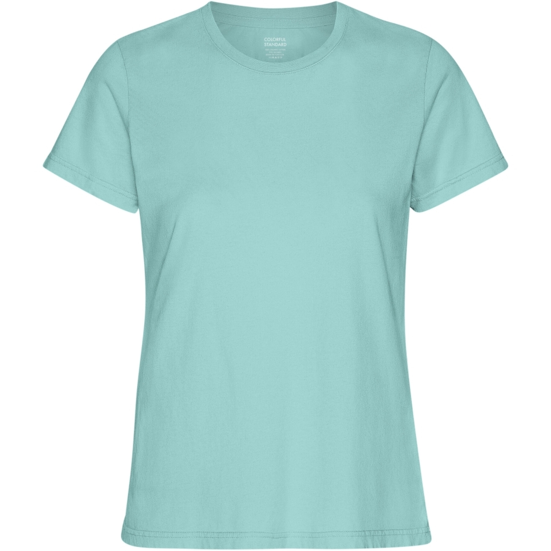 Women's T-shirt Colorful Standard Light Organic Teal Blue