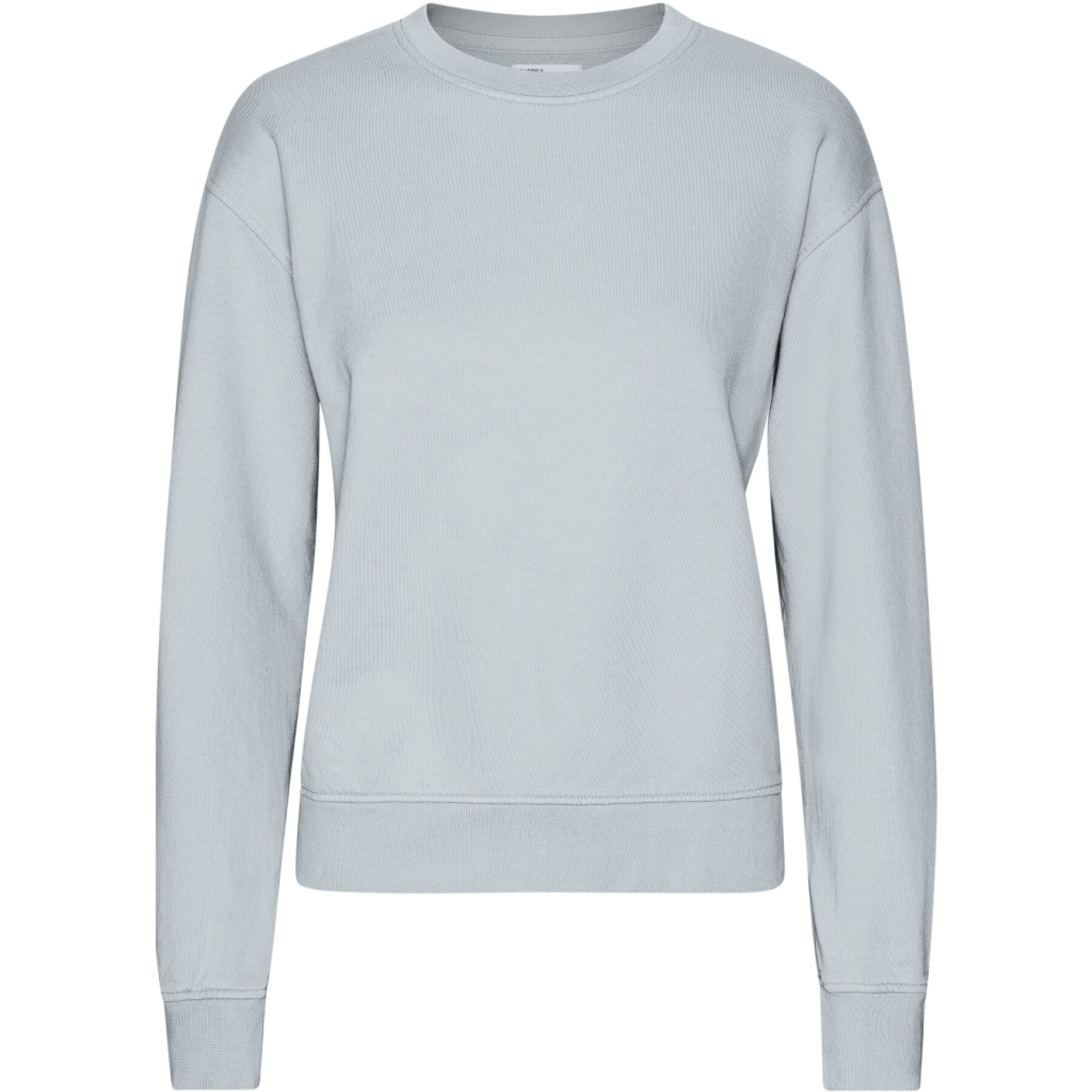 Sweatshirt round neck woman Colorful Standard Classic Organic Cloudy Grey