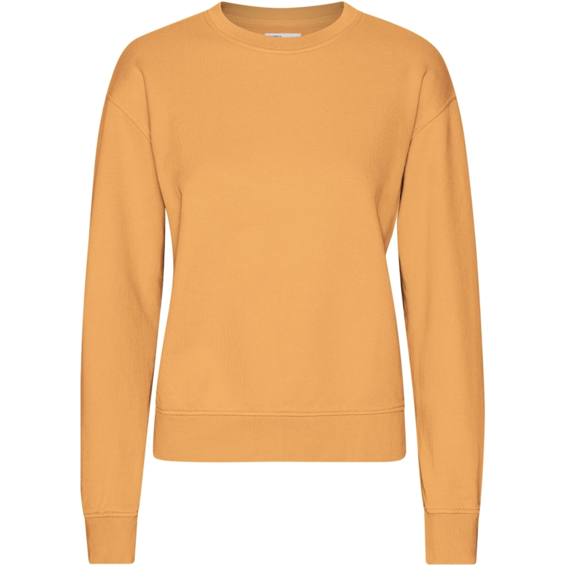 Sweatshirt round neck woman Colorful Standard Classic Organic Sandstone Orange