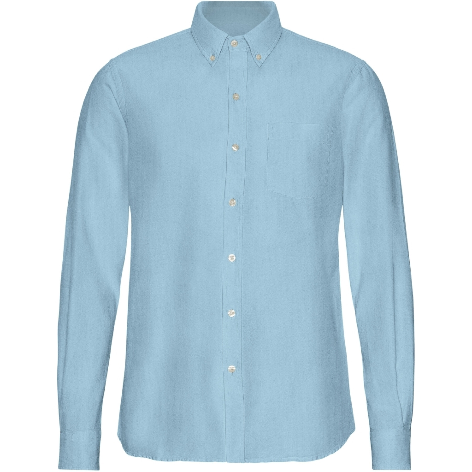 Button-down shirt Colorful Standard Organic Seaside Blue