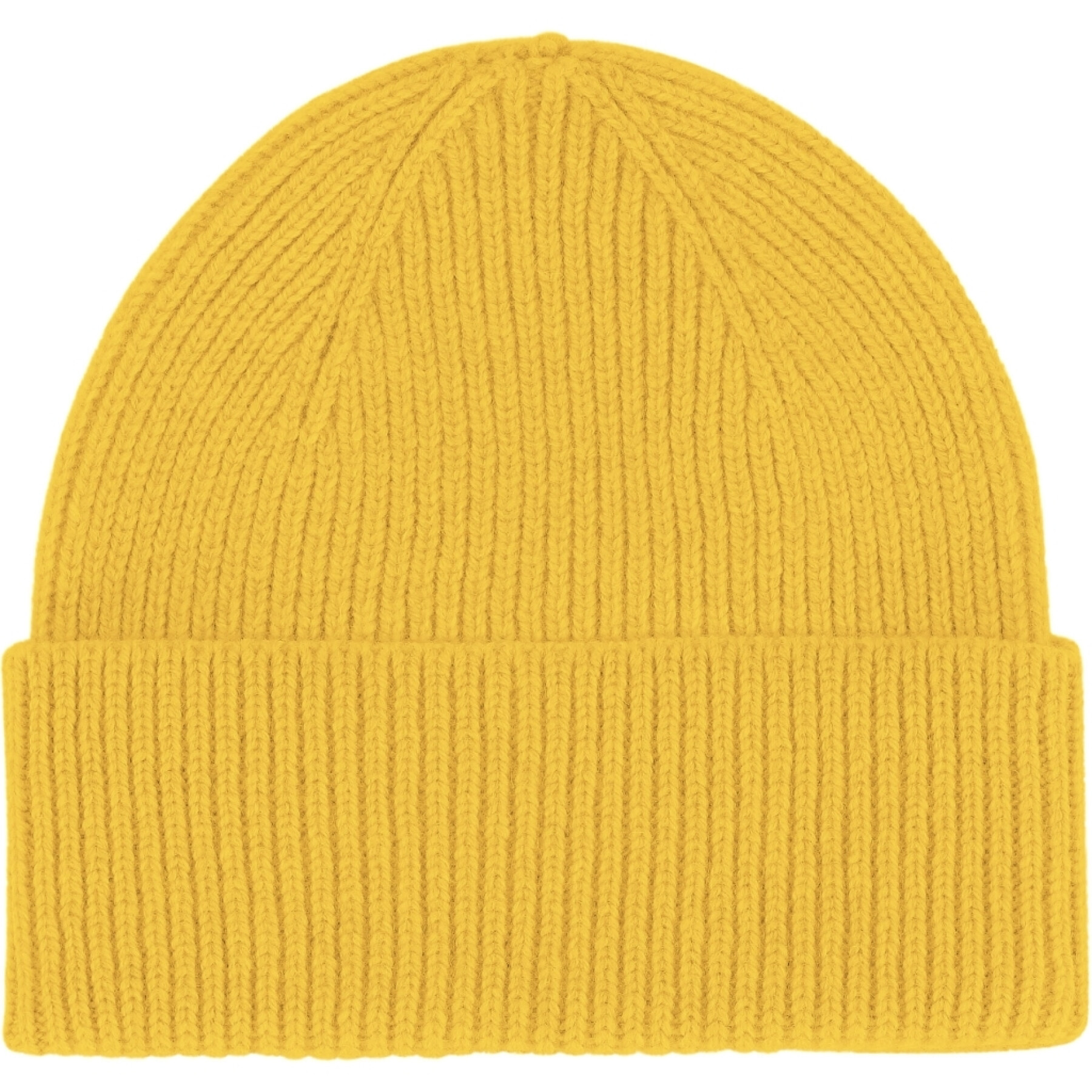 Single-fold bonnet Colorful Standard Lemon Yellow