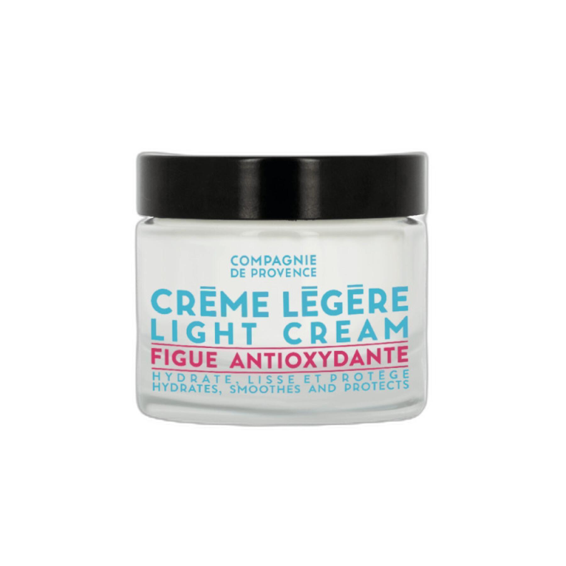 Light face cream fig anti-oxidant Compagnie de Provence 50 ml