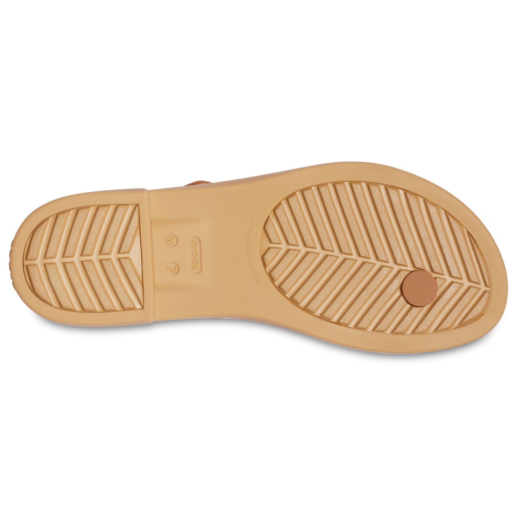 Women's sandals Crocs tulum toe post