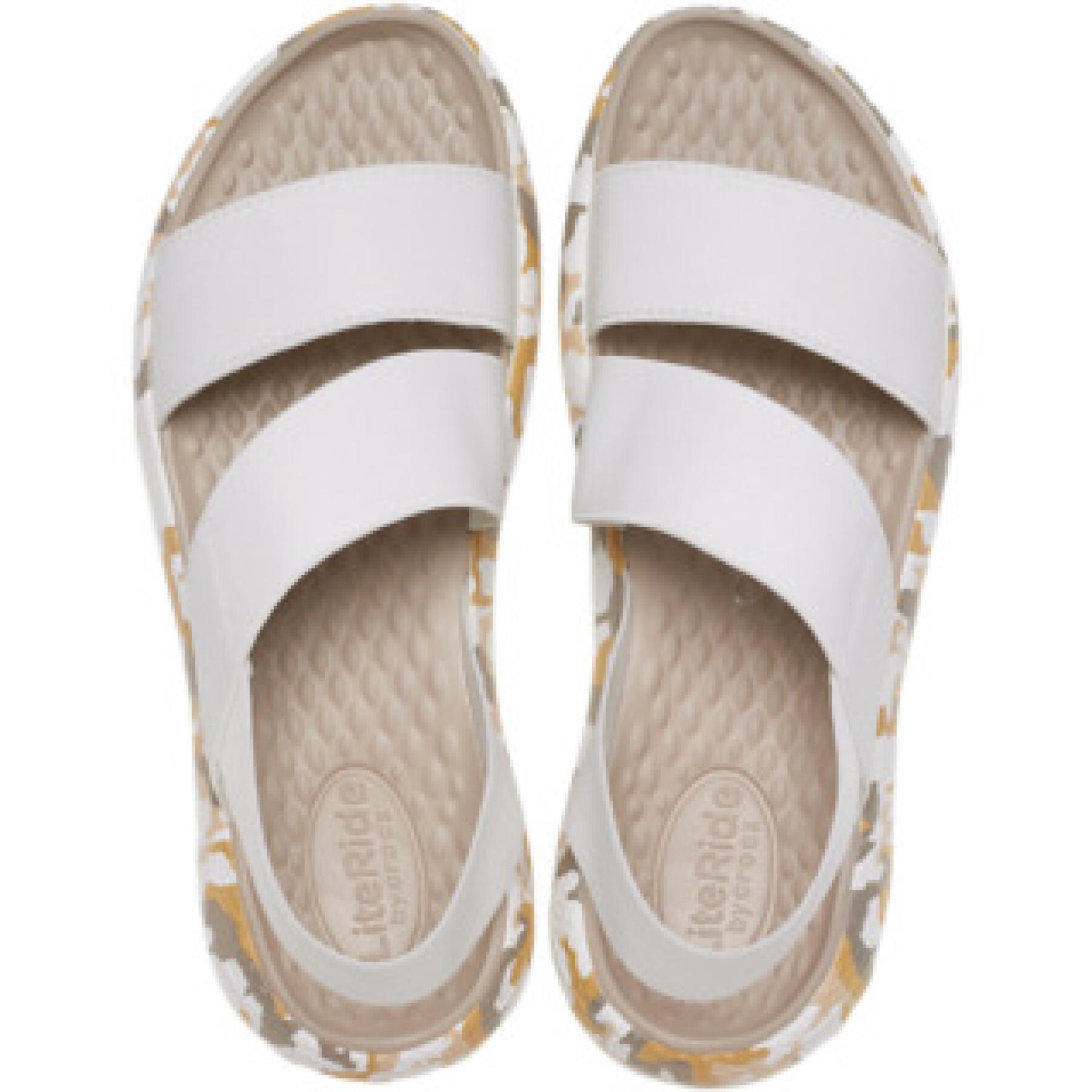 Women's sandals Crocs LiteRide Prnted Camo Stretch