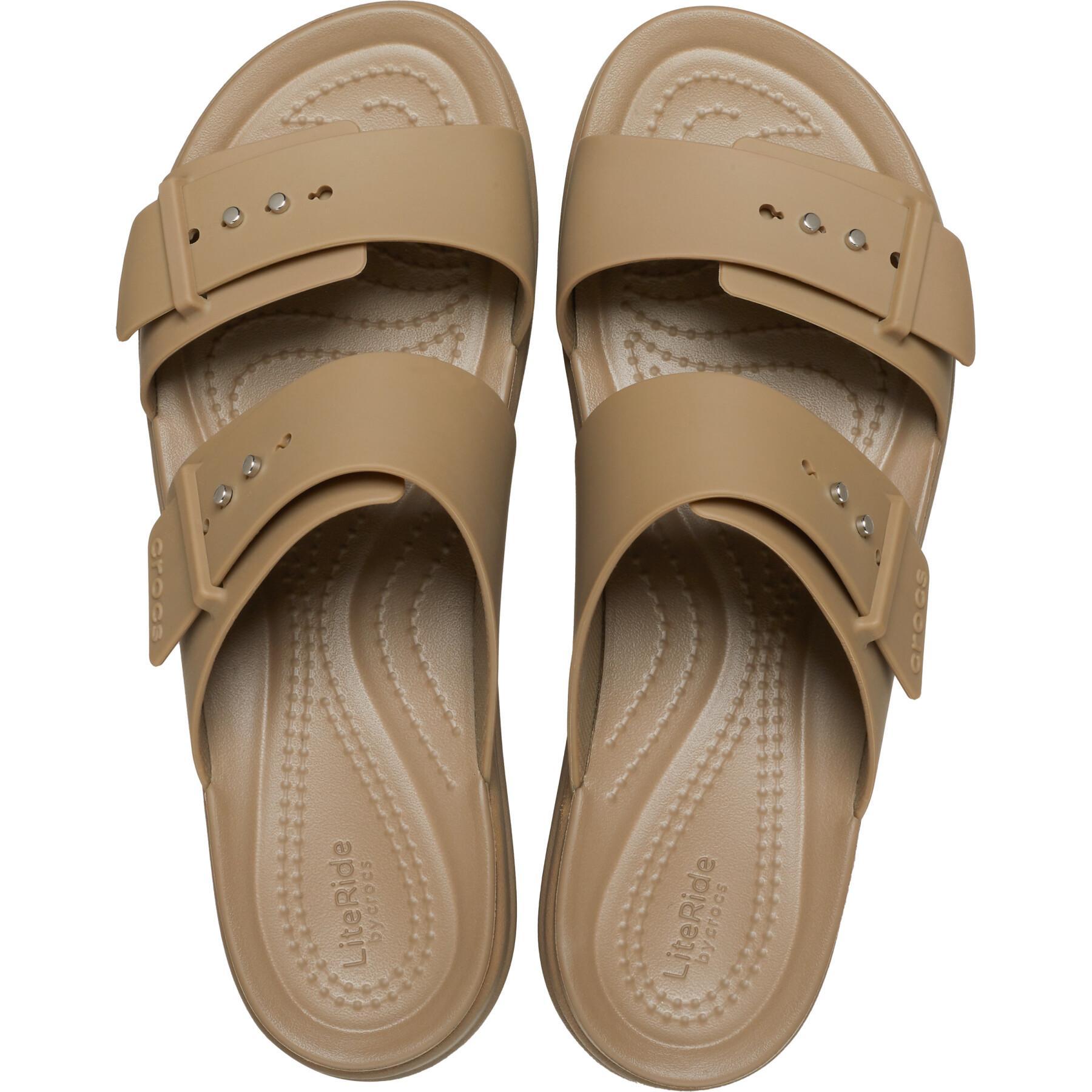 Buckle sandals for women Crocs Brooklyn