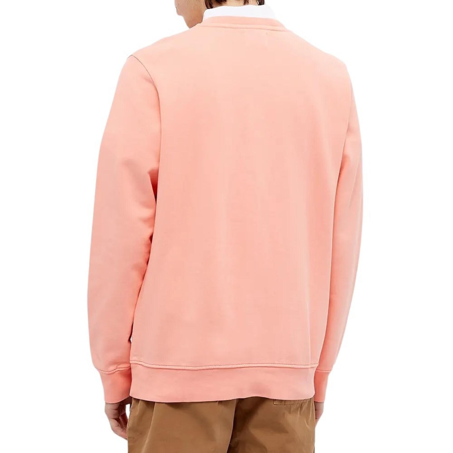 Sweatshirt round neck Colorful Standard Classic Organic bright coral