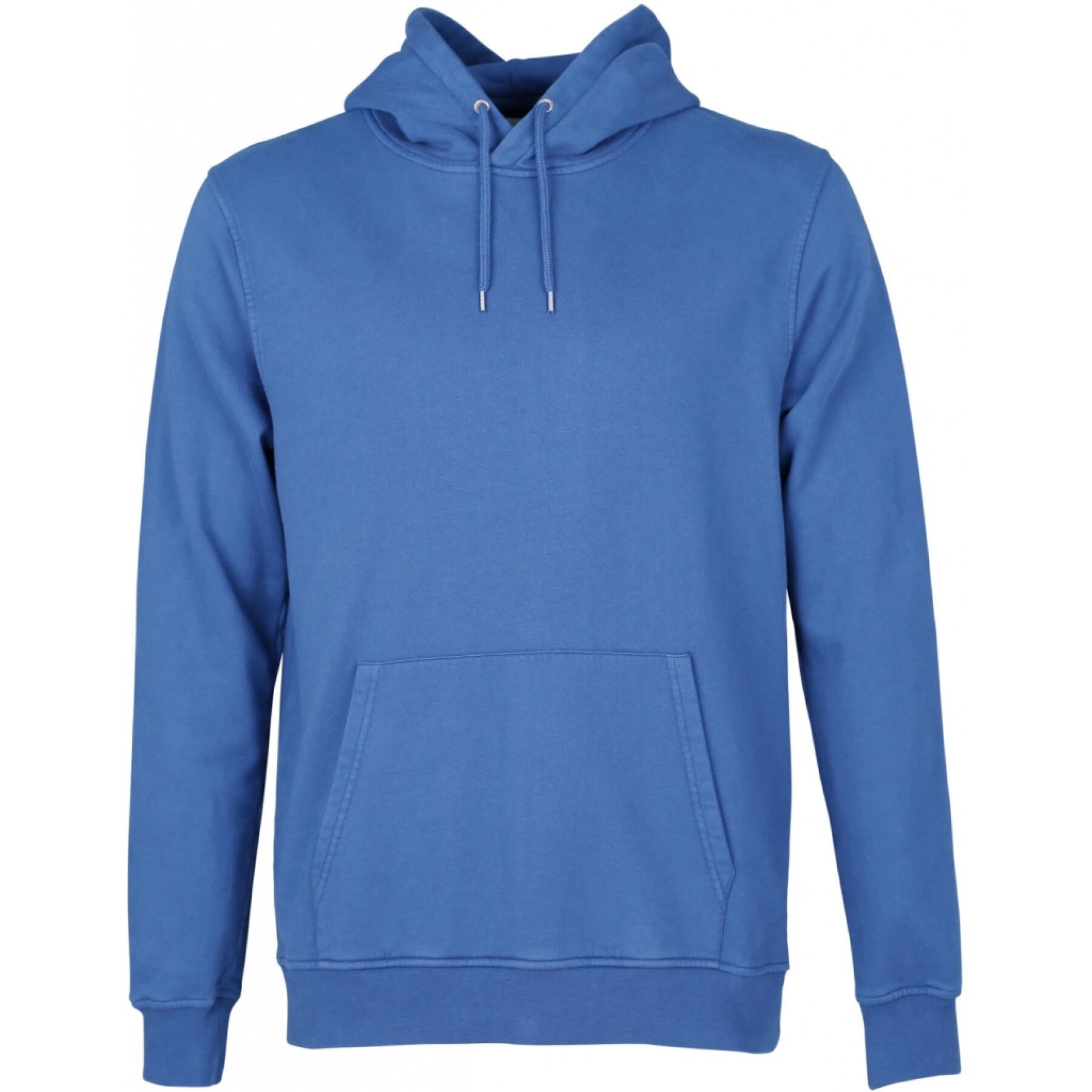 Hoodie Colorful Standard Classic Organic pacific blue