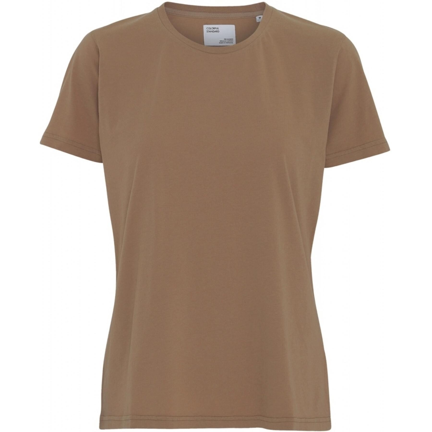 Women's T-shirt Colorful Standard Light Organic sahara camel