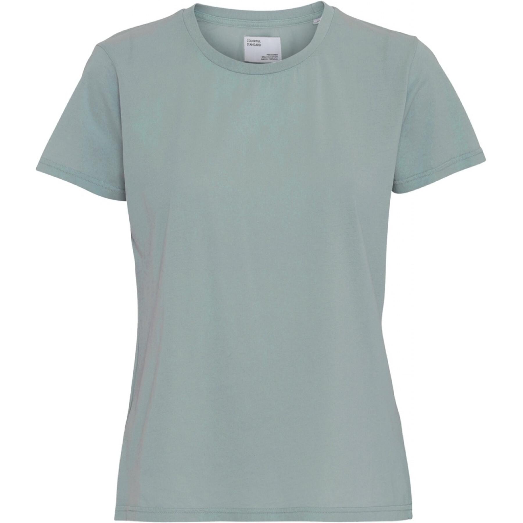 Women's T-shirt Colorful Standard Light Organic steel blue